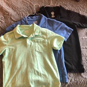 3 Boys Polo Shirts - 2 Old Navy, 1 Wonder Nation